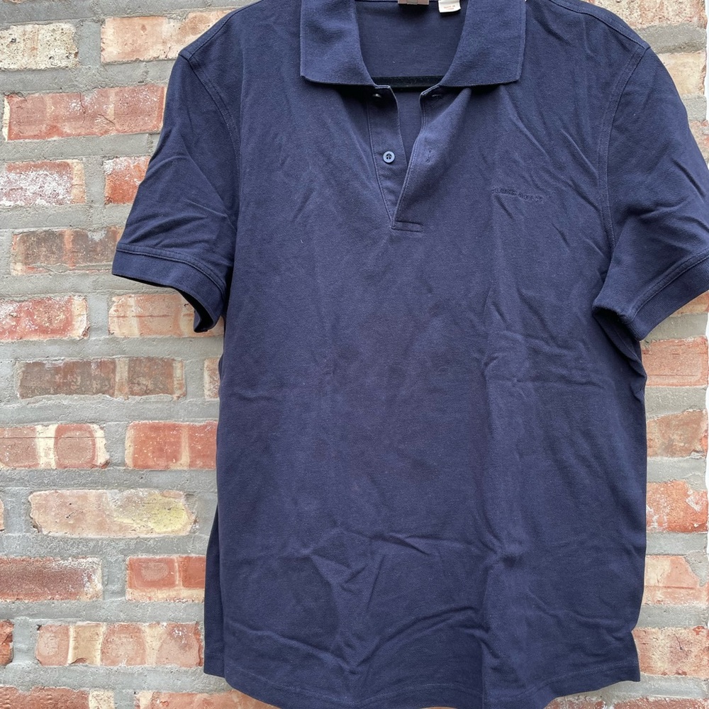 Boss orange navy blue polo shirt